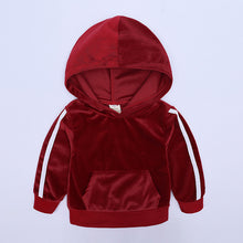 Load image into Gallery viewer, Hot selling children&#39;s hooded sweater set(A1161-1)
