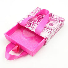 Load image into Gallery viewer, Hot sale ribbon portable square eyelash packaging box
