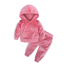 Load image into Gallery viewer, Hot selling children&#39;s hooded sweater set(A1161-1)
