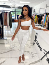 Load image into Gallery viewer, Sling-wrapped fishtail trousers sports suit
