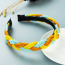 Load image into Gallery viewer, Personalized color rope braided headband（AE4061）

