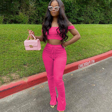 Load image into Gallery viewer, Solid color one-shoulder suit（AY2288）
