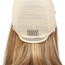 Load image into Gallery viewer, Human hair piano color T-shaped hand-woven lace wig（AH5028）
