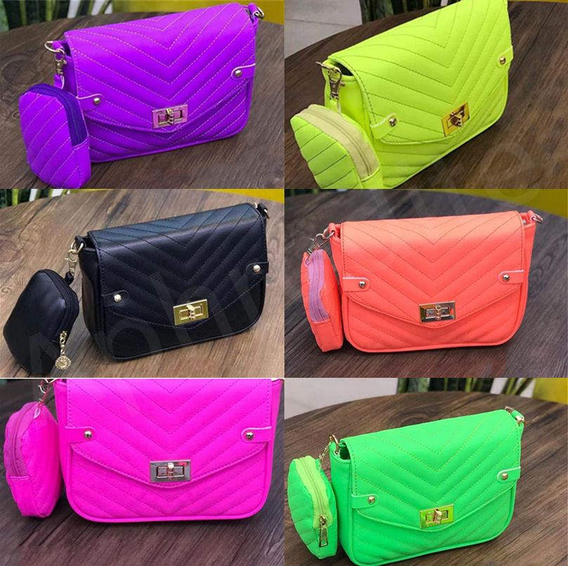 Fashion candy color shoulder bag（AB2063）