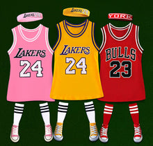 Load image into Gallery viewer, Girls&#39; T-shirt skirt sportswear set AY2146
