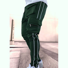 Load image into Gallery viewer, Spring and autumn stretch multi-bag reflective straight tube sports fitness casual pants(AY2575)
