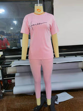 Load image into Gallery viewer, Fashion Printed Short Sleeve T-Shirt Set（AY1972）
