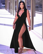 Load image into Gallery viewer, Sexy sleeveless V-neck dress
