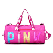 Load image into Gallery viewer, PINK laser sequined shoulder bag AO1010
