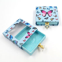 Load image into Gallery viewer, Hot sale butterfly printing false eyelashes packaging box
