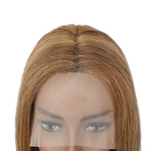 Load image into Gallery viewer, Human hair piano color T-shaped hand-woven lace wig（AH5028）
