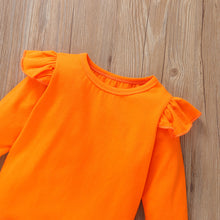 Load image into Gallery viewer, Halloween Pumpkin Bow Girl Set（AY1402）
