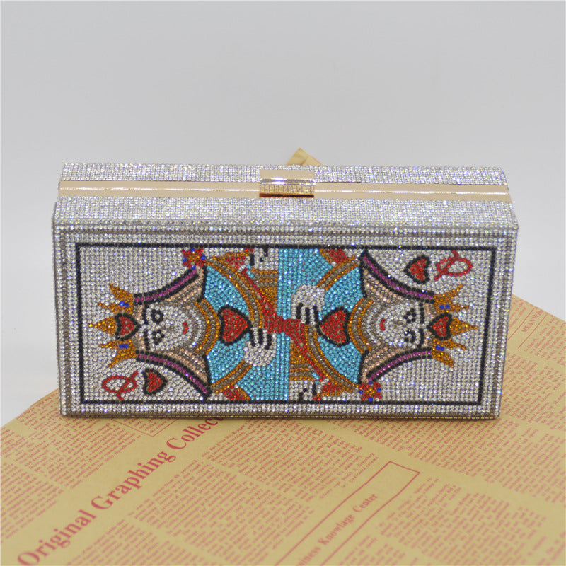 Hot selling poker handbag DN1041