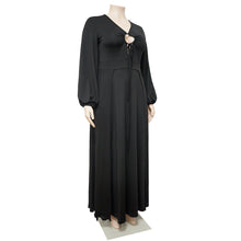 Load image into Gallery viewer, Sexy slit cutout lace-up dress（AY1718）
