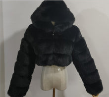 Load image into Gallery viewer, Faux Fur Jacket Faux Fox Fur Long Sleeve(AY1358)
