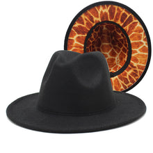 Load image into Gallery viewer, Printed double-sided color matching jazz hat（AE4073）
