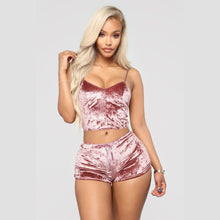 Load image into Gallery viewer, Hot selling sexy V-neck slim set
