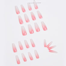 Load image into Gallery viewer, Gradient sexy fake nails set （1set=24 pcs）
