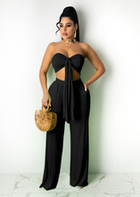Load image into Gallery viewer, Sexy solid color wide leg pants tube top suit（AY1831）
