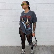 Load image into Gallery viewer, Sexy see-through mesh high waist hip pants（AY1639）
