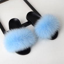 Load image into Gallery viewer, Fur slippers
