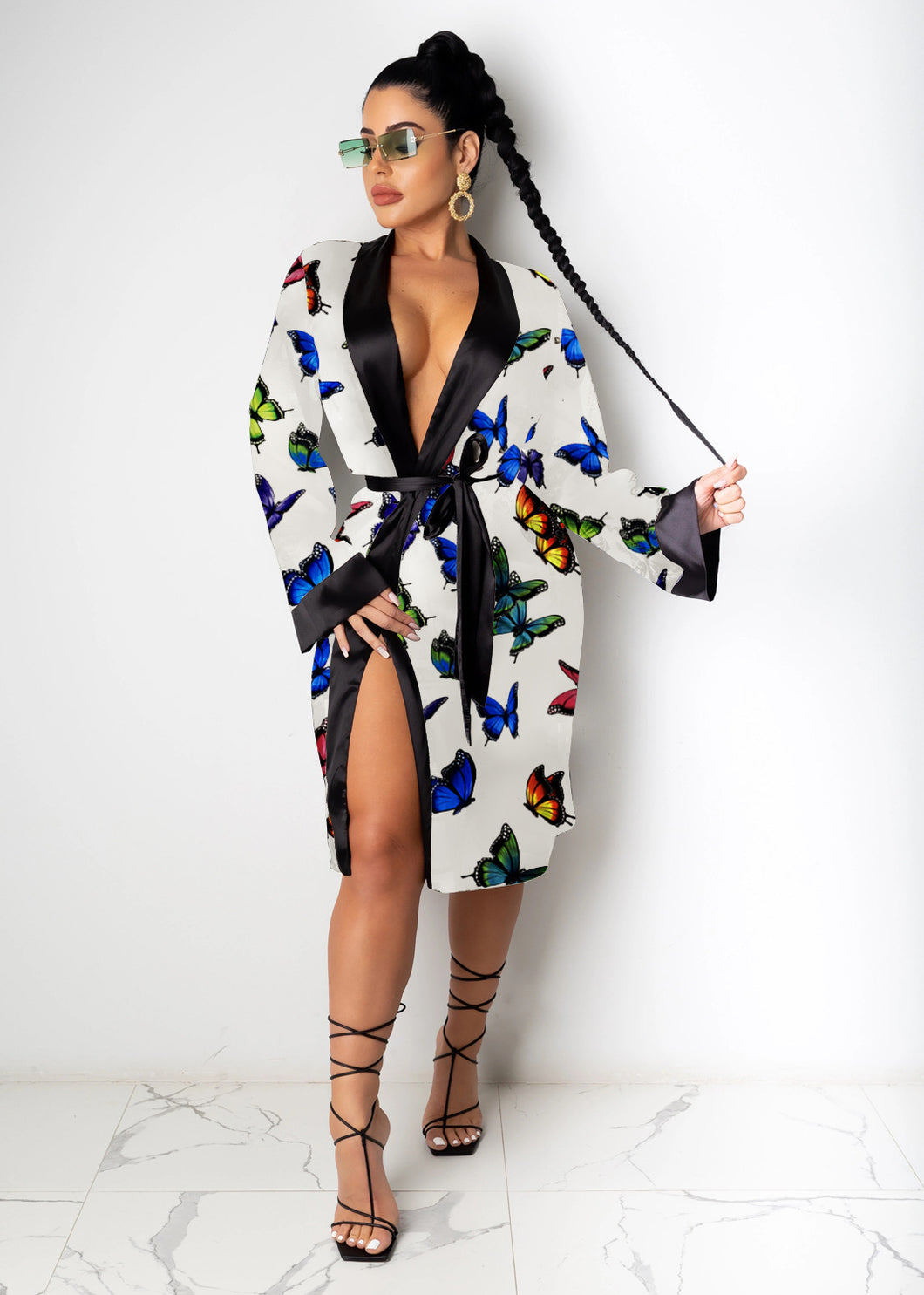 Sexy nightgown jacket AY1331