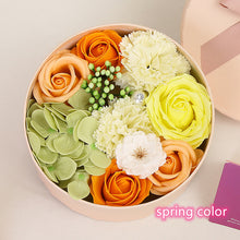 Load image into Gallery viewer, Gift Soap Flower Small Round Gift Box（AE4081）
