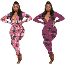 Load image into Gallery viewer, Sexy printed jumpsuit (AY1328)
