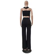 Load image into Gallery viewer, Sexy solid color wide leg pants tube top suit（AY1831）
