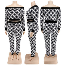 Load image into Gallery viewer, Fashionable plaid print suit（AY2495）

