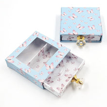 Load image into Gallery viewer, Hot sale butterfly printing false eyelashes packaging box
