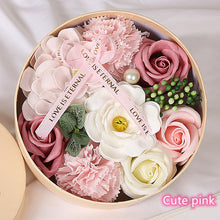 Load image into Gallery viewer, Gift Soap Flower Small Round Gift Box（AE4081）
