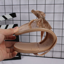 Load image into Gallery viewer, Hot selling shiny bow slippers KM0068
