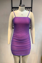 Load image into Gallery viewer, Sexy Pleated Slim Sling Dress（AY1657）
