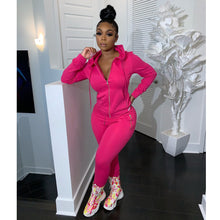 Load image into Gallery viewer, Fashion sports and leisure solid color suit(AY1370)
