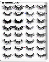 Load image into Gallery viewer, 8D diamond imitation mink false eyelashes(AH5072)
