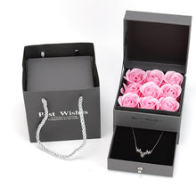 Load image into Gallery viewer, Valentine&#39;s Day Rose Flower Gift Box(No necklace)
