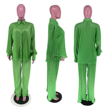 Load image into Gallery viewer, Sexy crimp loose casual multicolor suit AY2044
