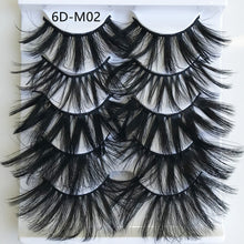 Load image into Gallery viewer, 25mm imitation mink false eyelashes  thick curling
