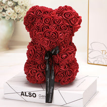 Load image into Gallery viewer, Valentine&#39;s Day Rose Bear （With gift box）AE4074
