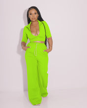 Load image into Gallery viewer, Solid color zipper long-sleeved trousers casual suit（AY1304)
