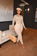 Load image into Gallery viewer, Casual Solid Color Slim Fit Long Sleeve Two Piece Set（AY1791）
