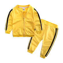 Load image into Gallery viewer, Hot sale kids sports sweatshirt suit(A1162)
