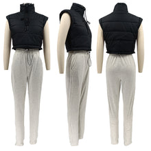 Load image into Gallery viewer, Solid color sleeveless plus cotton vest（AY1549）

