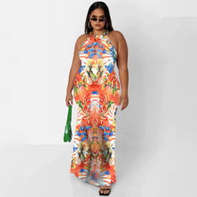 Load image into Gallery viewer, Sexy Printed Long Dress（AY2290）
