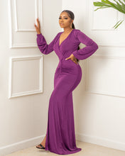 Load image into Gallery viewer, Sexy long-sleeved solid color dress（AY1236)
