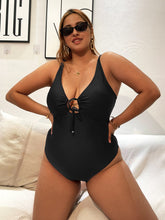 Load image into Gallery viewer, Sexy solid color lace-up bikini swimsuit（AY1741）
