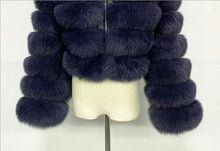 Load image into Gallery viewer, Faux Fur Jacket Faux Fox Fur Long Sleeve(AY1358)
