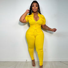 Load image into Gallery viewer, Zipper three-dimensional pocket jumpsuit（AY2112）
