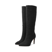 Load image into Gallery viewer, Fashion stiletto high boots with pointed toe（ HPSD236）
